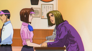 Miki tries to seduce Natsuki at work Third Stage