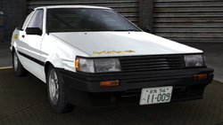 Itsuki Takeuchi's Toyota AE85 | Initial D Wiki | Fandom