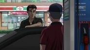 Nakazato looks for the 86 in the Gas Station