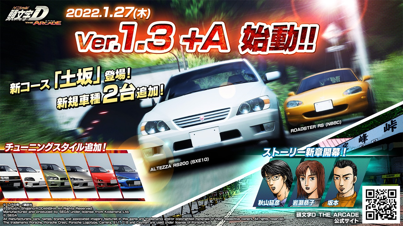 Initial D The Arcade, Initial D Wiki