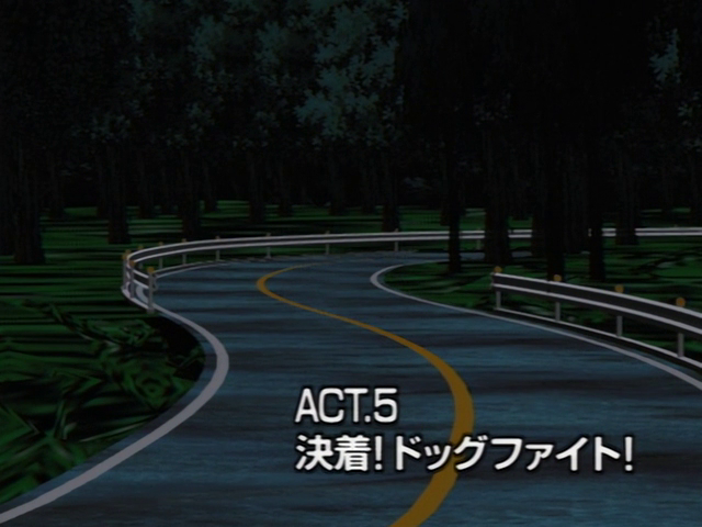 Initial D First Stage ACT 01- A Super Derrapagem no Monte Akina