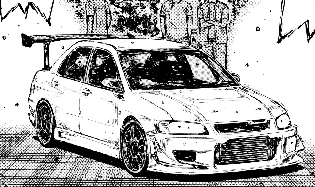 Kobayakawa's Mitsubishi Lancer Evolution | Initial D Wiki
