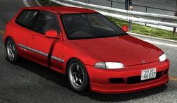 Initial D Shingo Shoji Civic Sir EG6 Red 1st Stage Character 