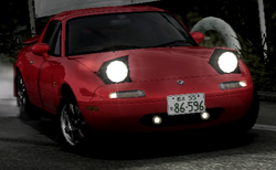 Toru Suetsugu S Eunos Roadster Initial D Wiki Fandom