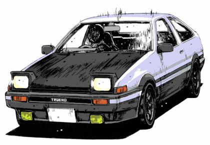 Toyota Sprinter Trueno Ae86 Initial D Wiki Fandom