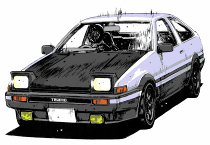 Toyota Sprinter Trueno (AE86), Initial D Wiki