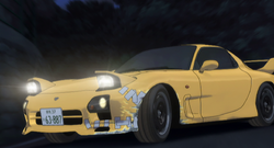 Initial D Keisuke Takahashi RX7 RX-7 FD3S Redsuns 1st Stage 