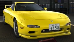 Keisuke Takahashi S Mazda Rx 7 Initial D Wiki Fandom