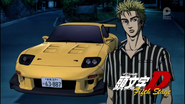 Keisuke and his FD in an eyecatcher during Fifth Stage