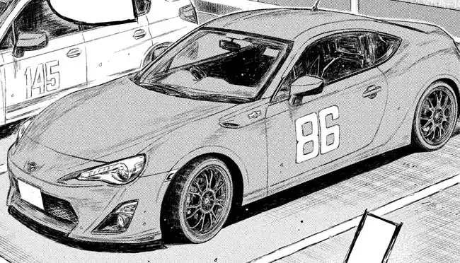 Toyota Returns to Manga Classic 'Initial D' for GR86 Launch