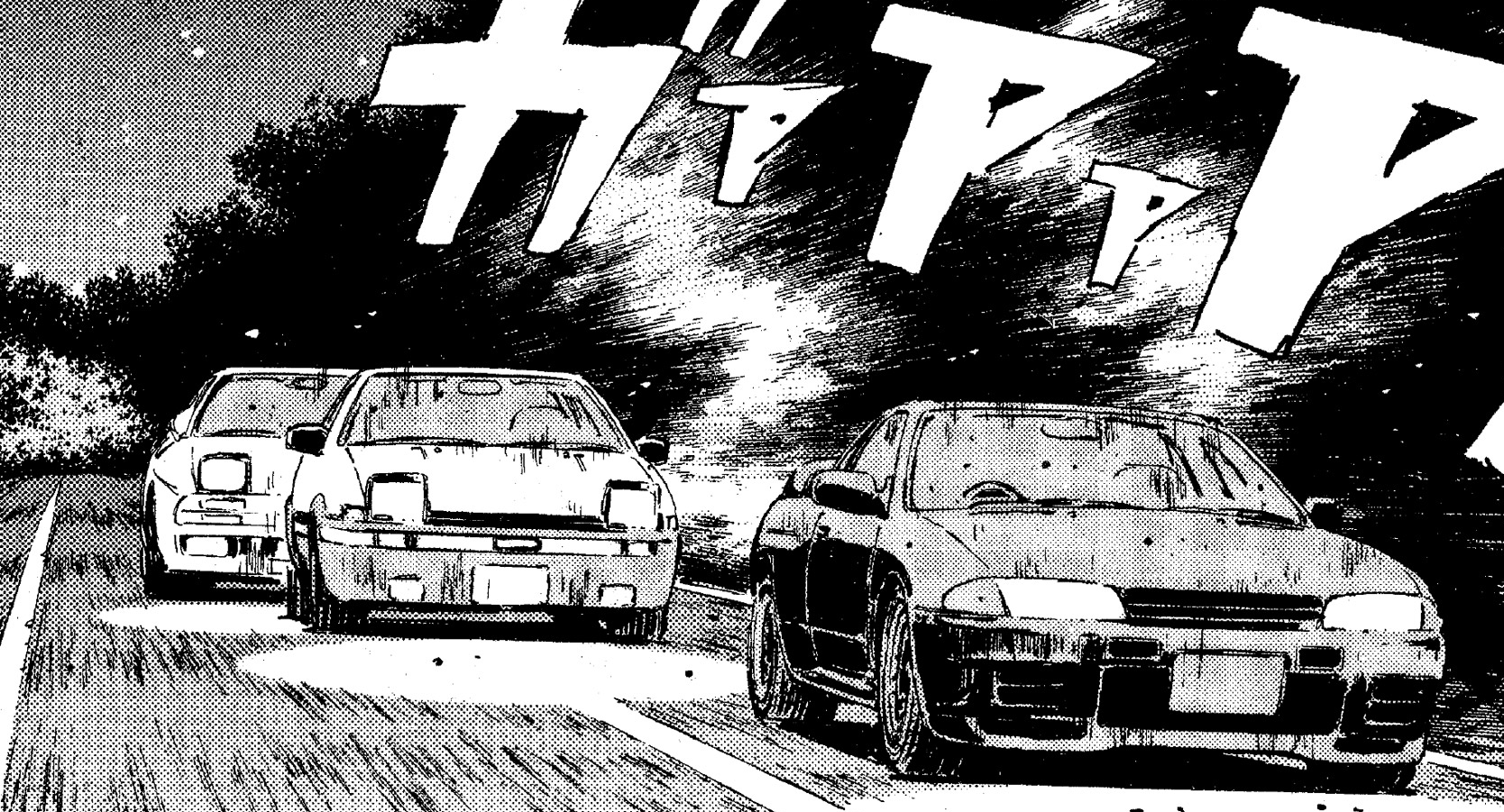 Takumi overtakes Sakamoto  Initial D Battle Stage 2 