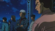 Seiji and Kyoichi at Akagi spectating Ryosuke's and Takumi's rematch