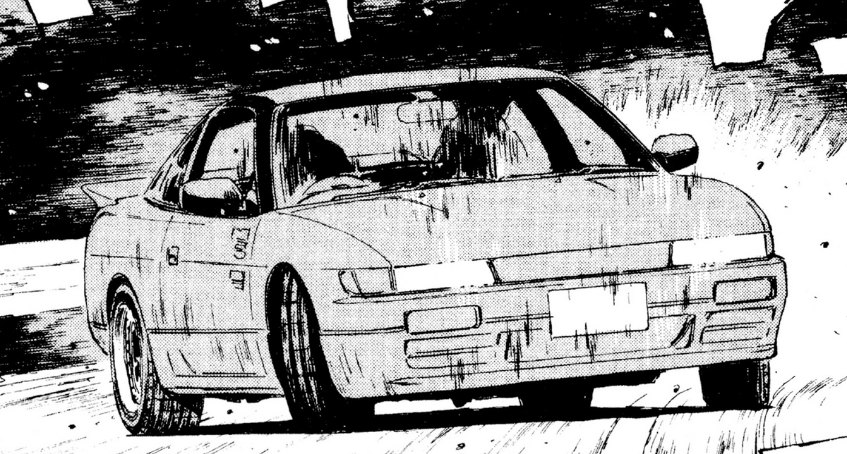 Kenji x 180sx - best of Initial D icons, akina speed stars, nissan