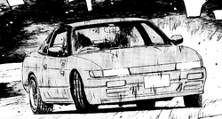 2004 Nissan Sil Eighty イニシャルD シルエイティ Retro 2004 Jada Toys Initial D Diecast Metal Car Nissan Sil