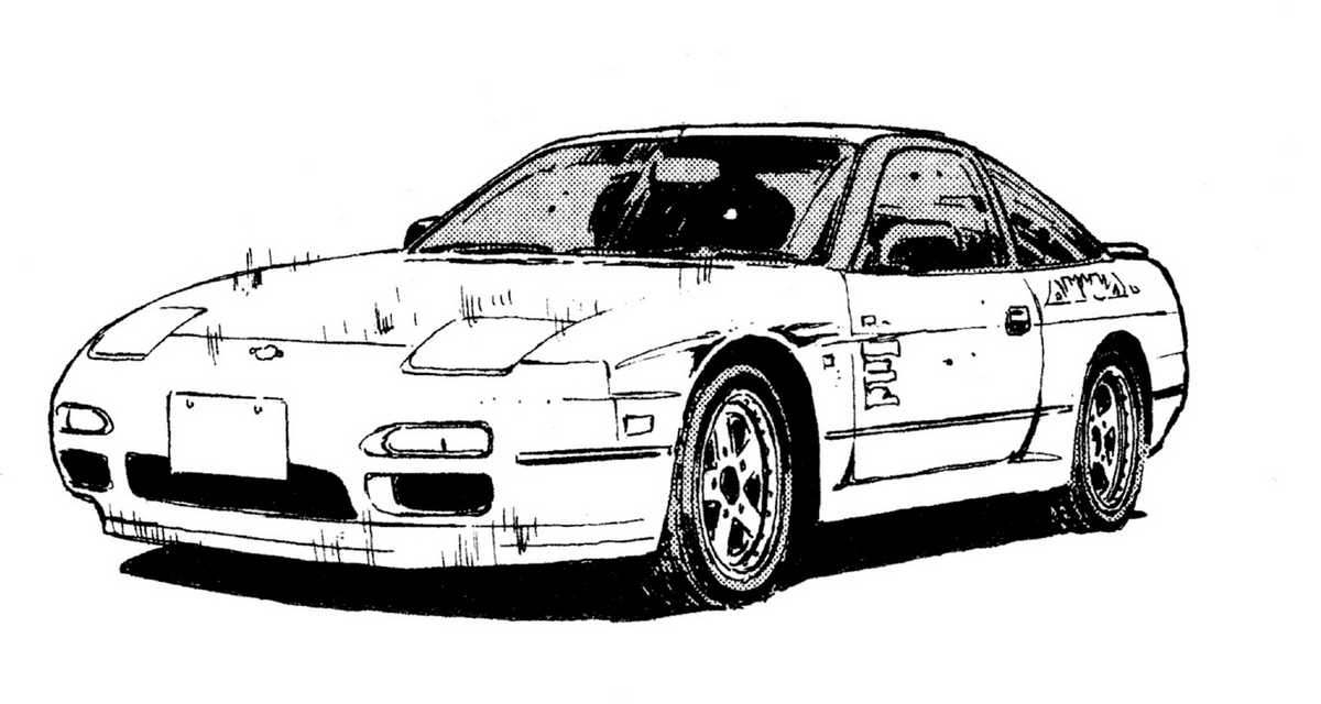 Dライク製日産180SX D-Like ニッサン 180SX 後期型 DL083 未塗装ポリカボディ | 鉄道