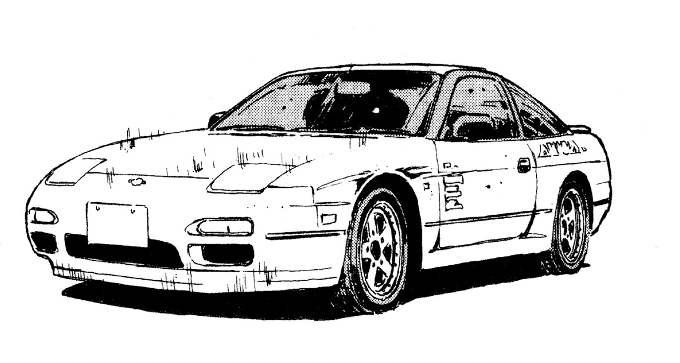 Kenji x 180sx - best of Initial D icons, akina speed stars, nissan