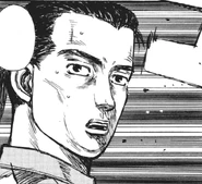 Seiji spectates Project D's battle against Todo