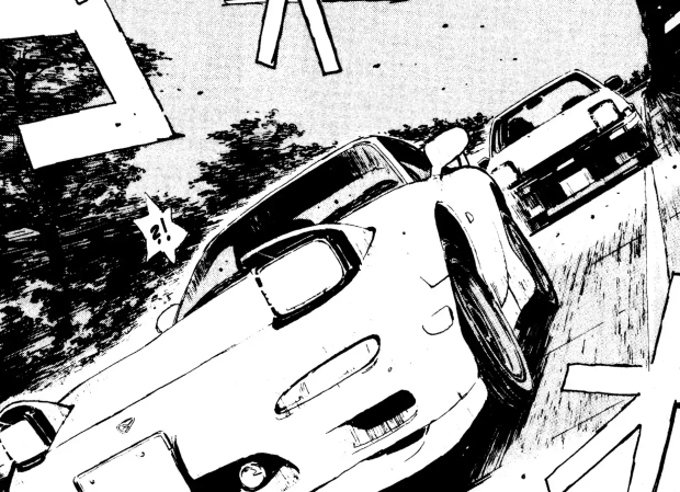 Initial D: Movie legend 1 Awakening AE86 vs FD3S Takumi Fujiwara vs Keisuke  Takahashi