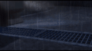 Wataru spins in rain
