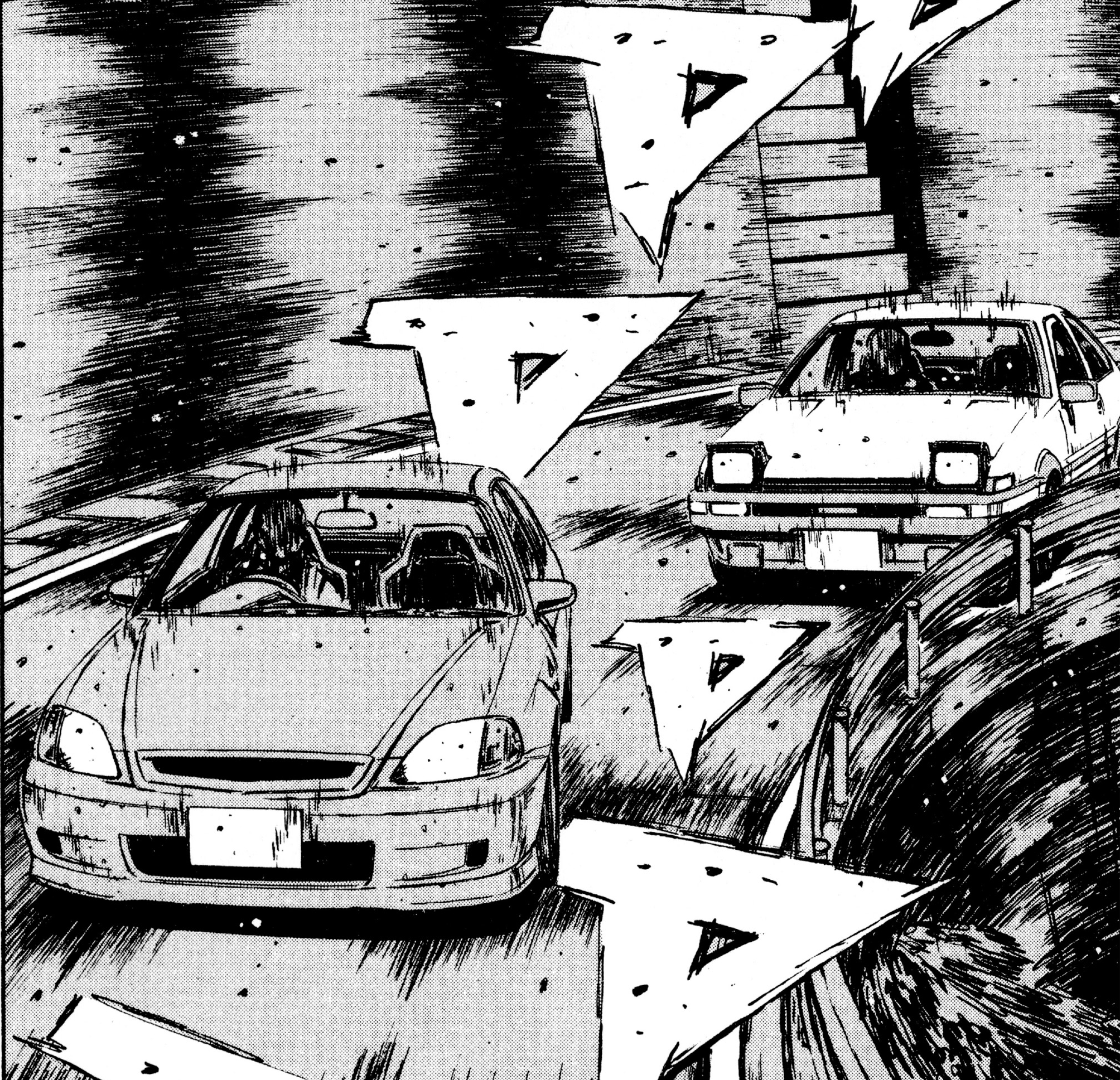 Takumi overtakes Sakamoto  Initial D Battle Stage 2 