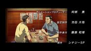 Bunta y Yuichi en los créditos del Final Stage