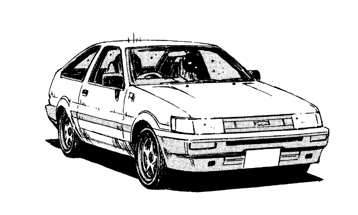 Ae85 Levin initial d