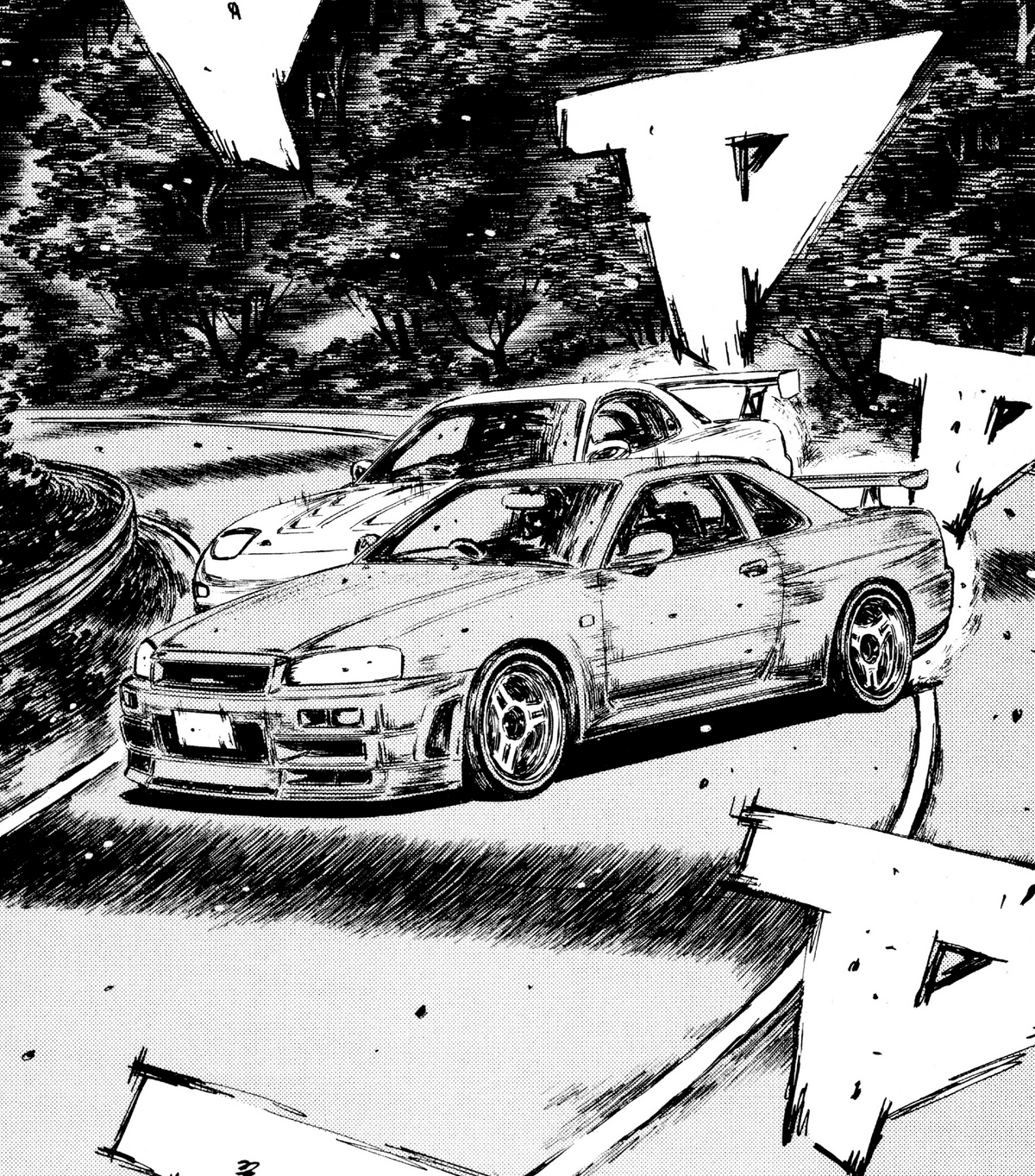 Initial d манга скачать pdf фото 89