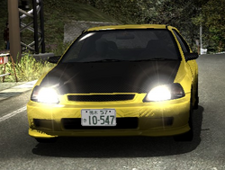 The Todo School S Honda Civic Initial D Wiki Fandom