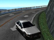 The Eight-Six in Initial D for the PlayStation