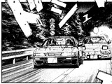 Takumi Fujiwara in the 180SX (Impromptu)