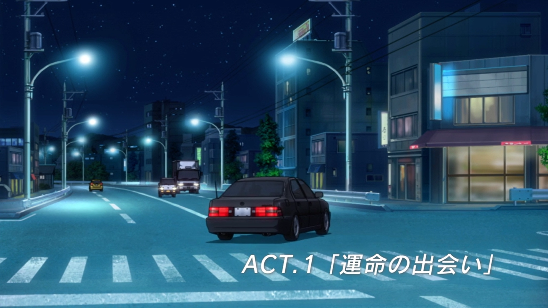 Initial D Fifth Stage ACT 01 - Encontro do Destino [LEGENDADO