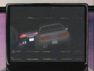 An S13 battling with a 180SX on a VHS Tape in First Stage - Act 24