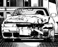 The S13 in Chapter 7, damaged