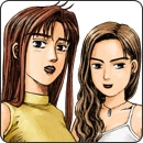 Mako and Sayuki in Arcade Stage 8 Infinity