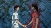 S5E03 Takumi greets Omiya