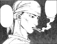 Kyoichi smoking