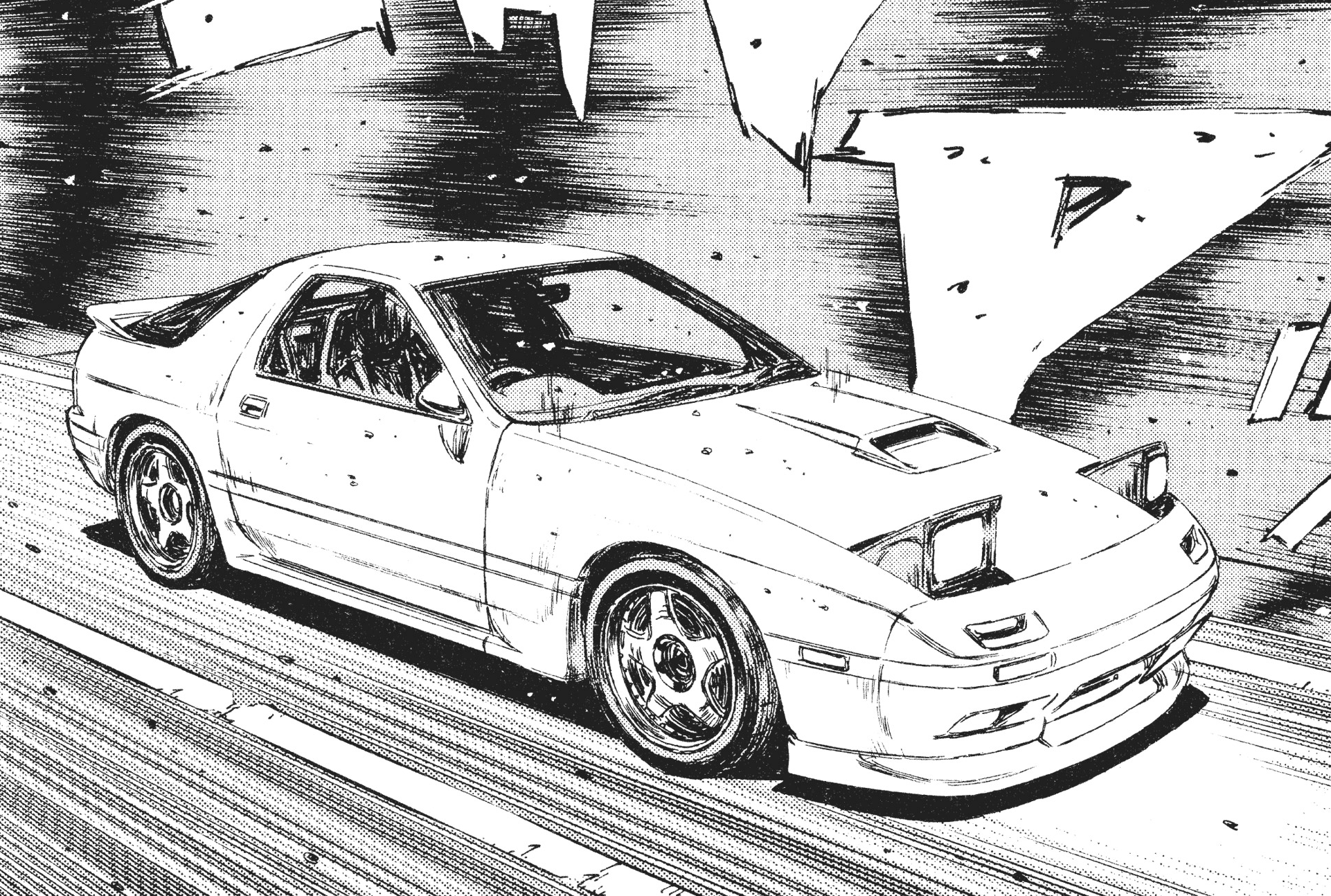 Ryosuke Takahashi S Mazda Rx 7 Initial D Wiki Fandom