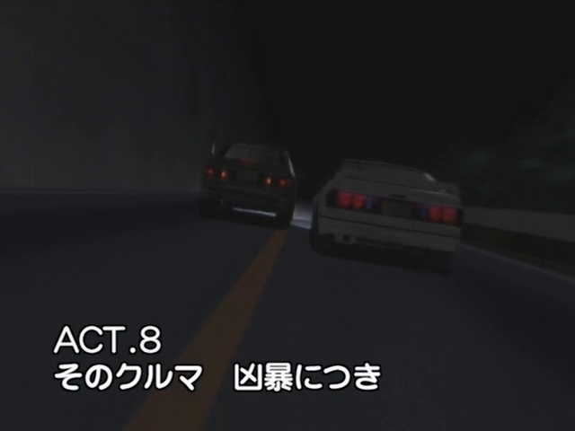 Initial D First Stage ACT 09 - Oito-Meia VS GTR [DUBLADO] 