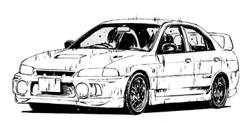 Seiji Iwaki's Mitsubishi Lancer Evolution | Initial D Wiki