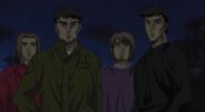 Toru, Atsuro, Shinichi and an unknown member