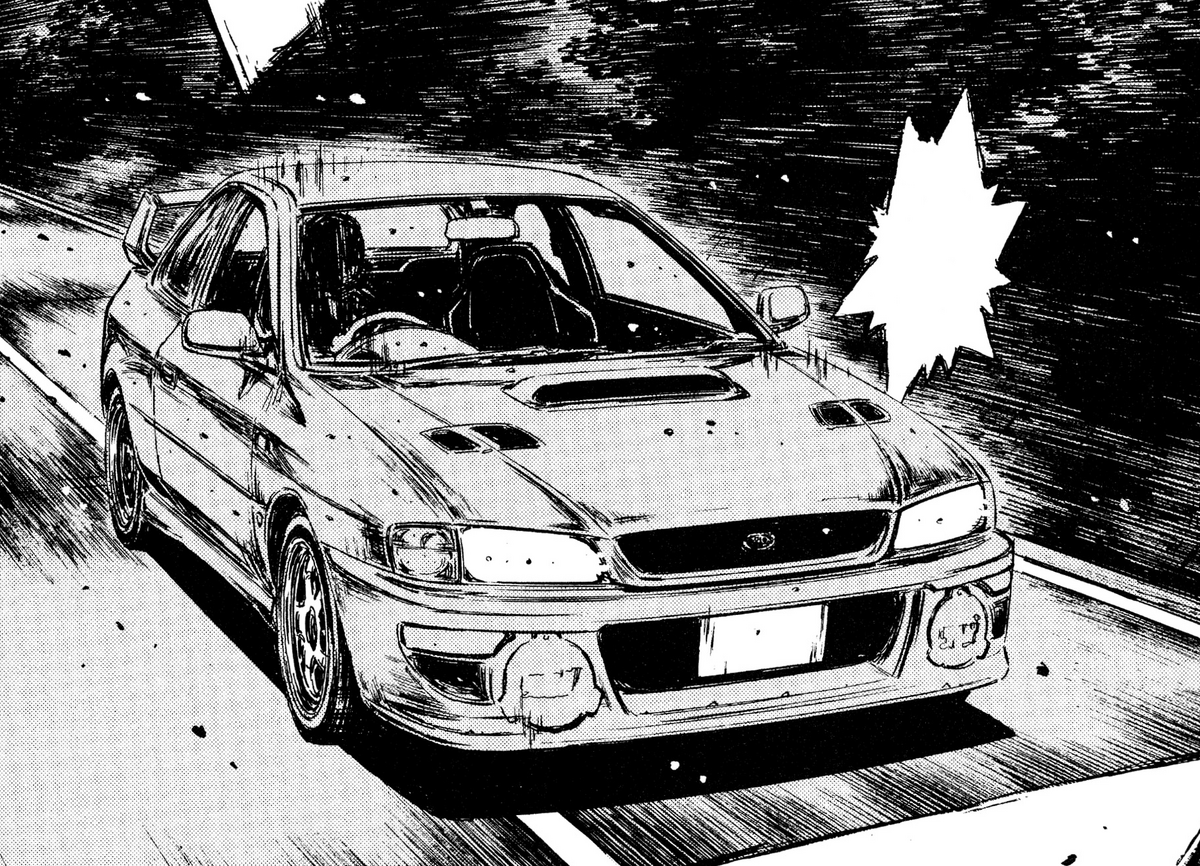 GC8 finally shows up in Initial D anime series