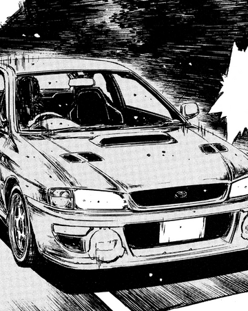 Bunta Fujiwara S Subaru Impreza Initial D Wiki Fandom