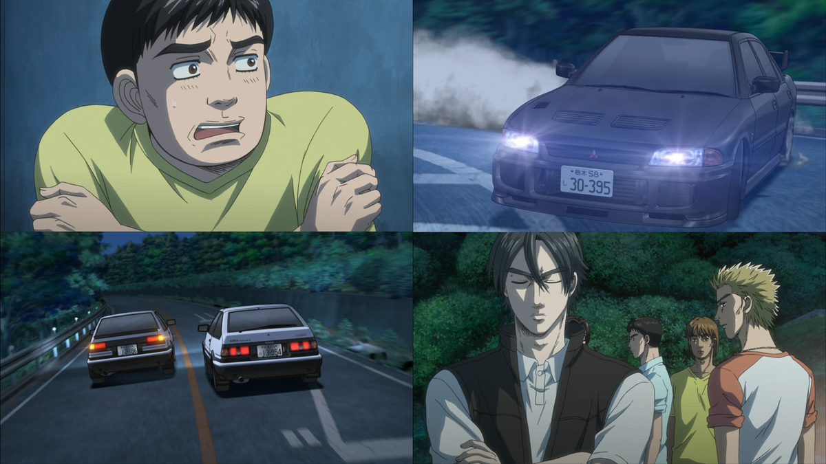 Initial D Second Stage ACT 02 - O Bando dos Mitsubishi Evo Ataca Akina [ DUBLADO] 