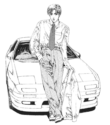 イニシャルD  漫画　【Ryu】 Ryuji Ikeda's Nissan Fairlady Z | Initial D Wiki | Fandom