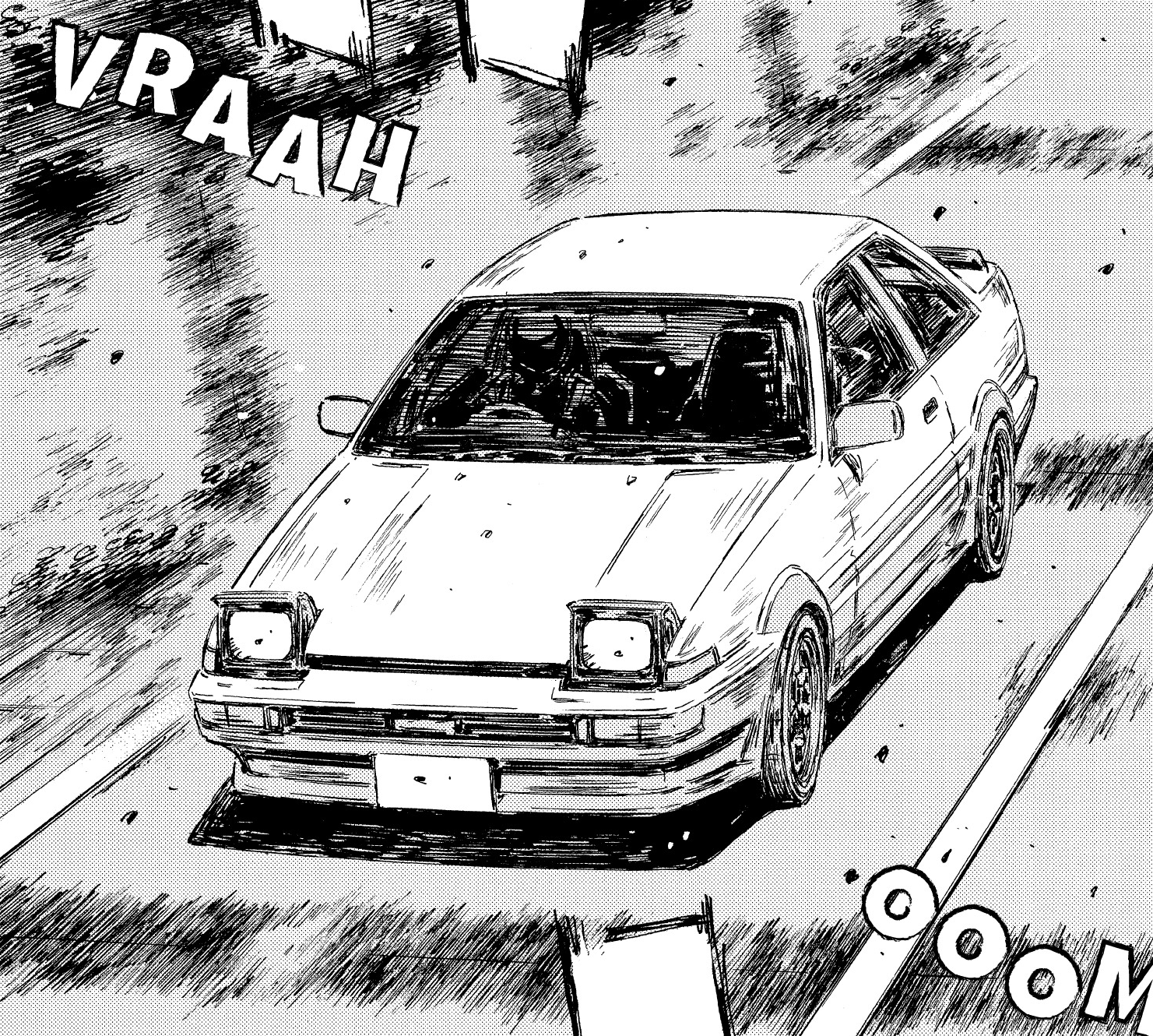 Initial D #initiald #ae86 #anime #manga