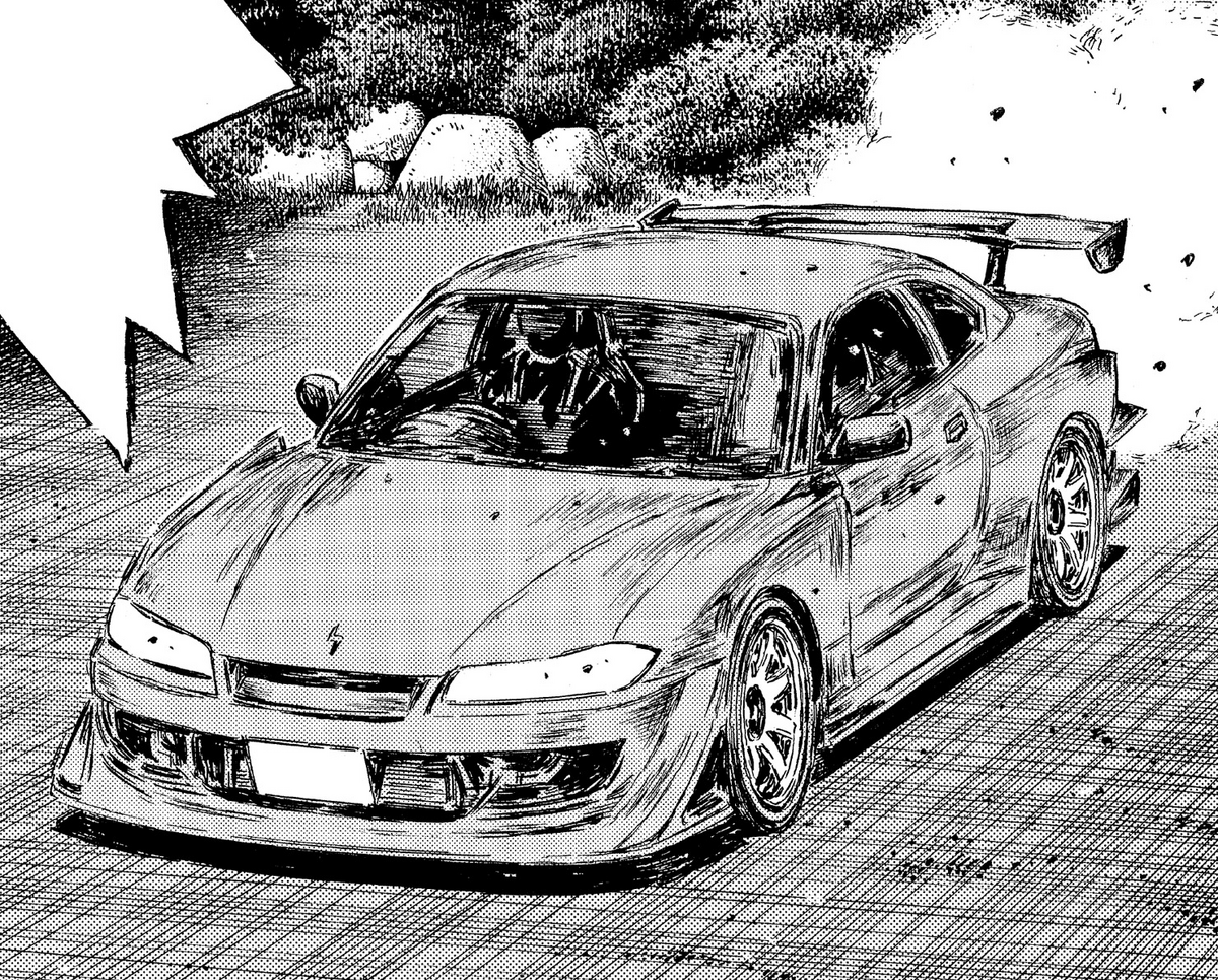 Takeshi Nakazato's Nissan Silvia, Initial D Wiki