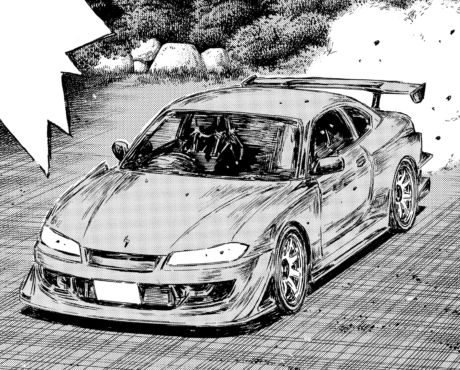 Hiroya Okuyama S Nissan Silvia Initial D Wiki Fandom