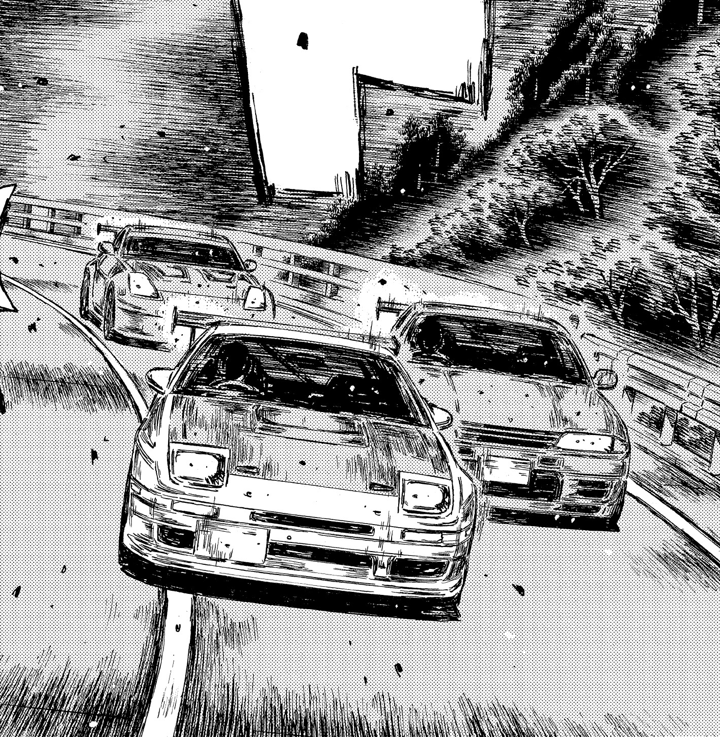 Initial D Battle Stage Remake Revised: FC3S VS BNR32 