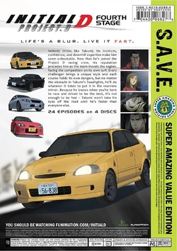 Initial D Fourth Stage The Complete Collection [S.A.V.E. Edition