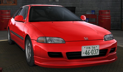 Initial D Shingo Shoji Civic Sir EG6 Red 1st Stage Character 